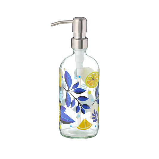 Riviera Glass Soap Dispenser 500mL Assorted