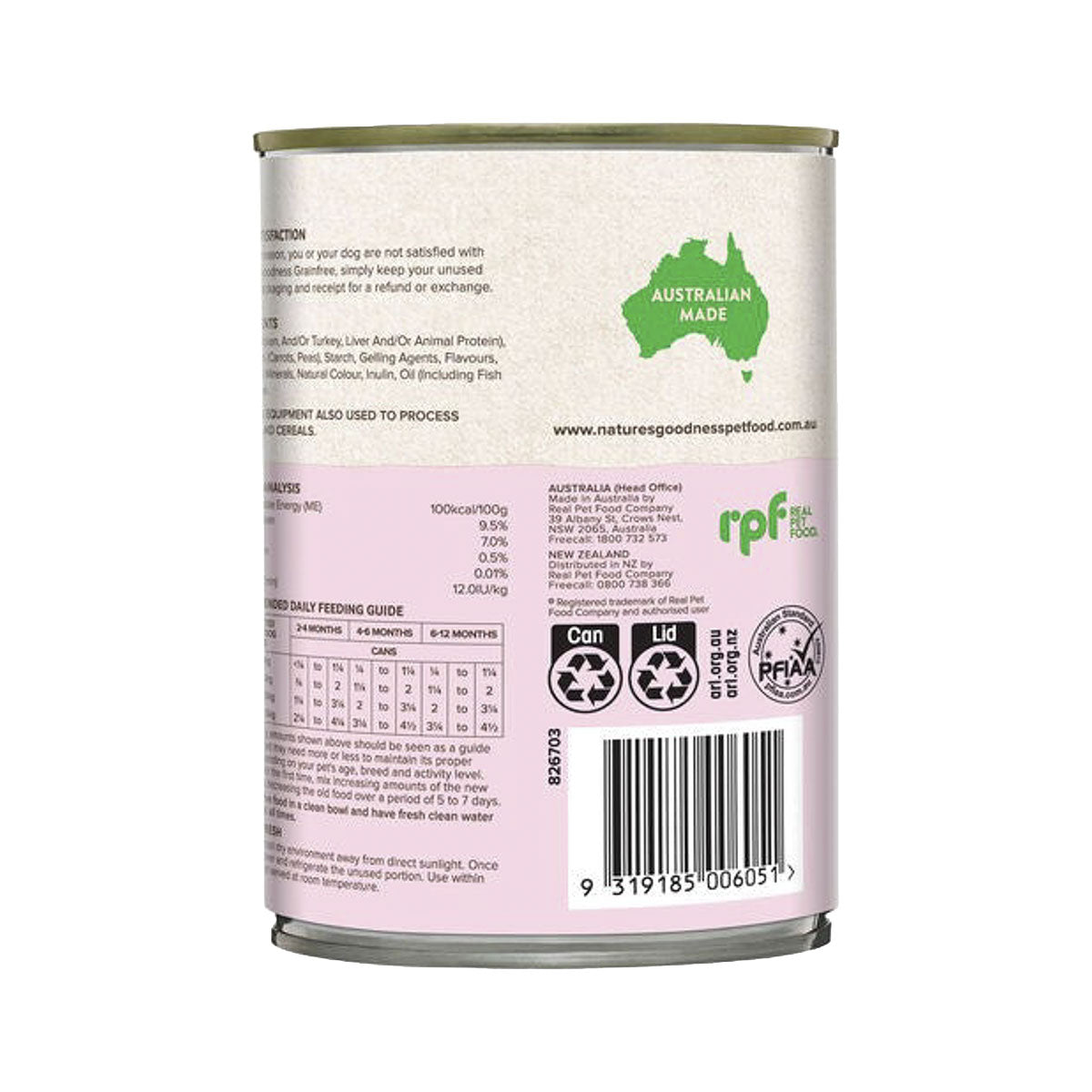 Nature's Goodness Growing Pup 400g