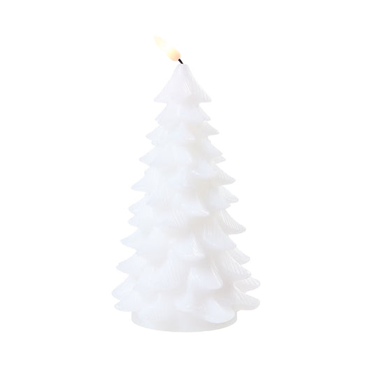 Christmas LED Tree Candle Gold/White