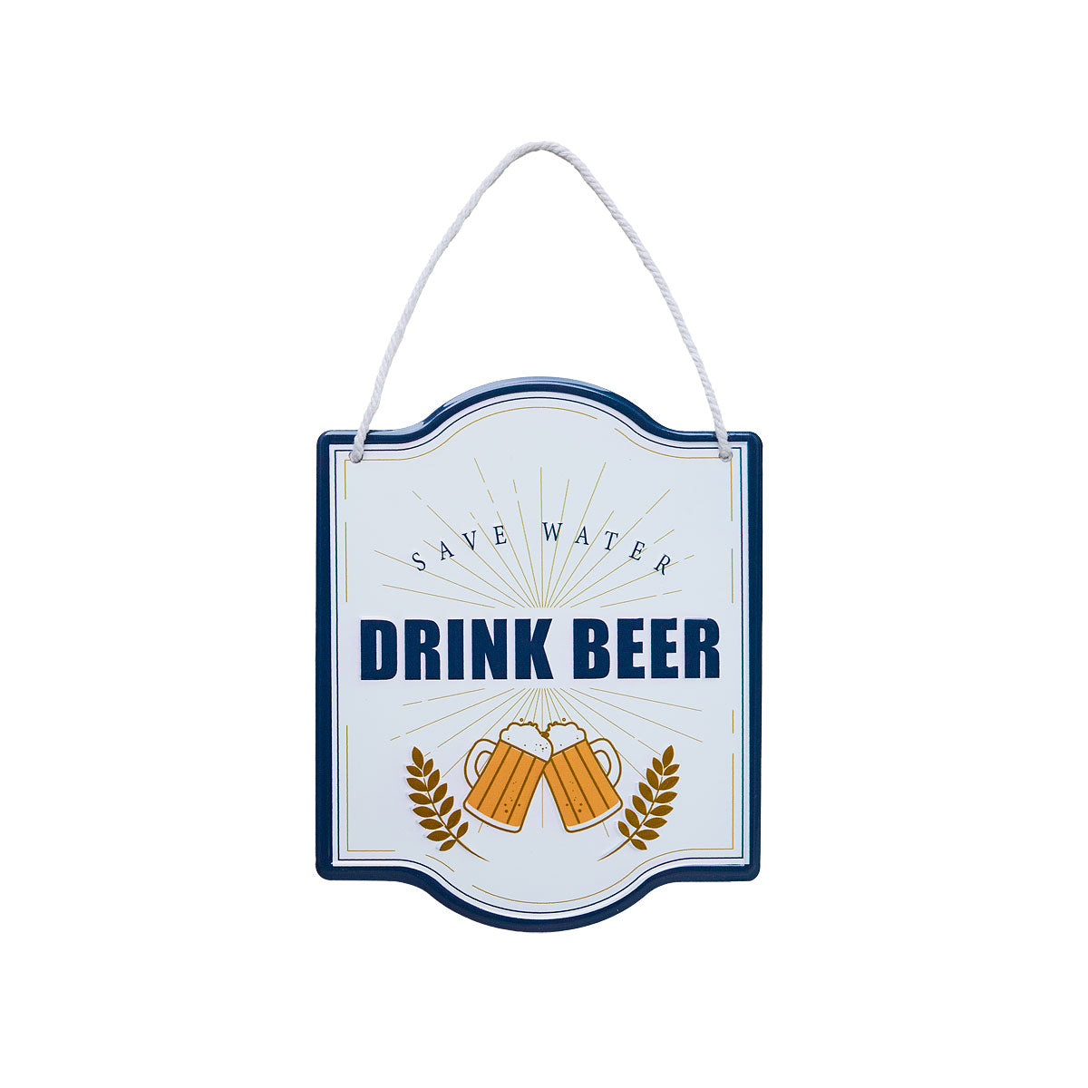 Hanging Tin Plaque Cave/Drink