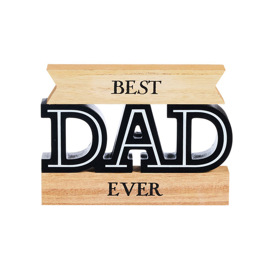 Tabletop Plaque Best Dad Ever