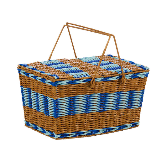 Soleil d'ete Woven PP Picnic Basket