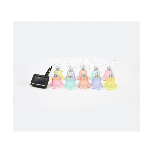 Solar String Lights Floral 10pk