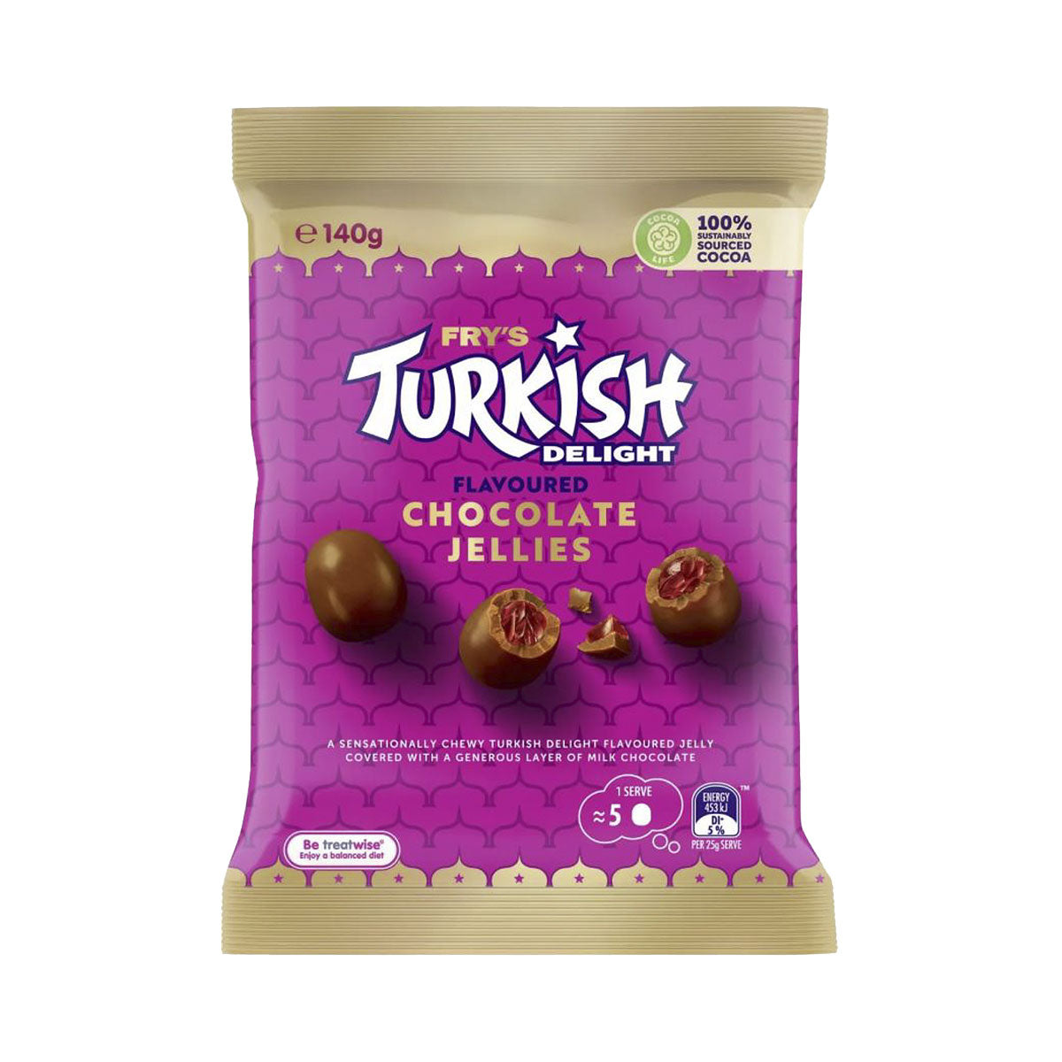 Fry's Turkish Delight Pillow Bites 140g