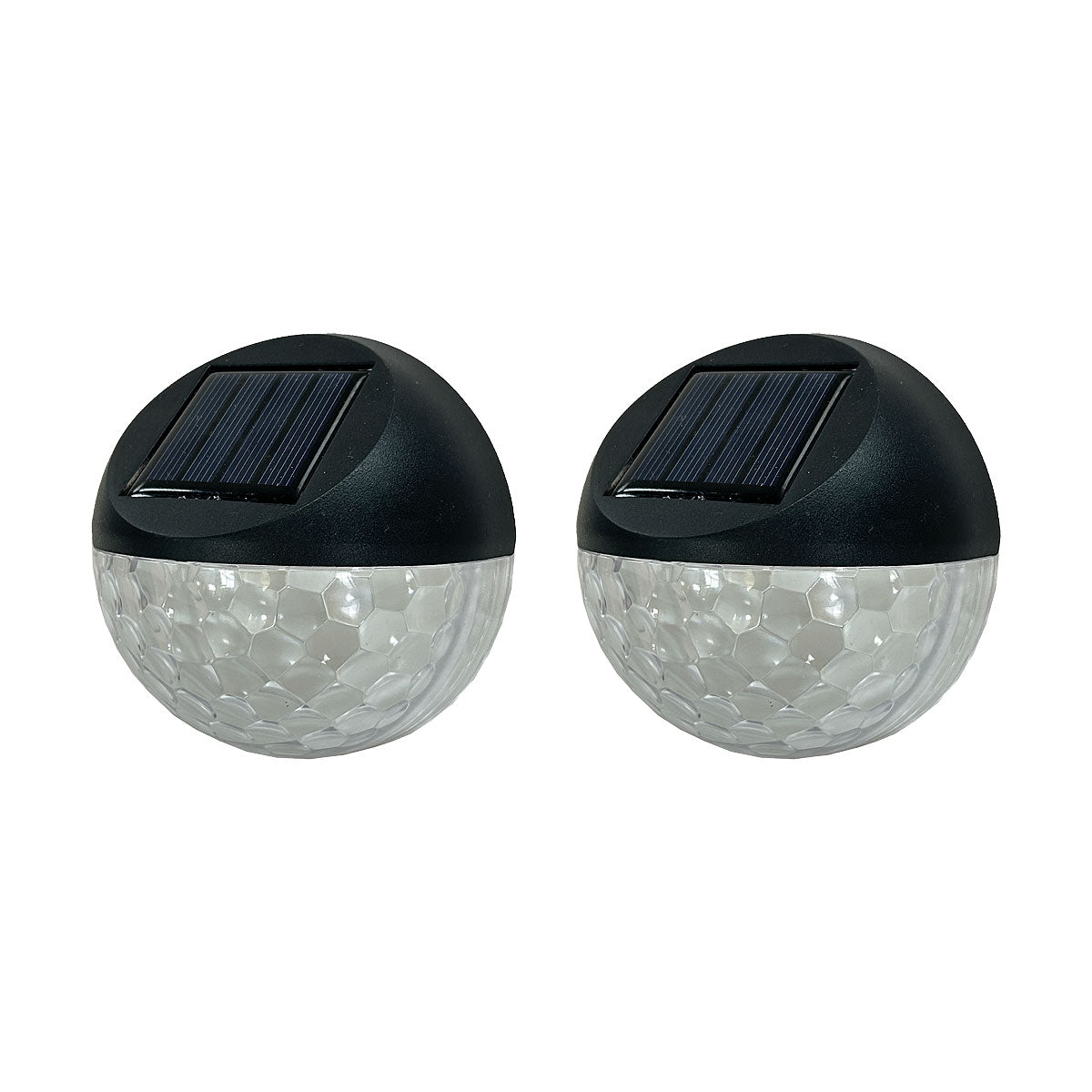 Solar Fence/Wall/Railing Lights 2pk