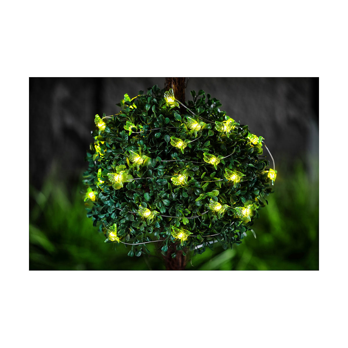 Solar String Light With Decoration 25pk