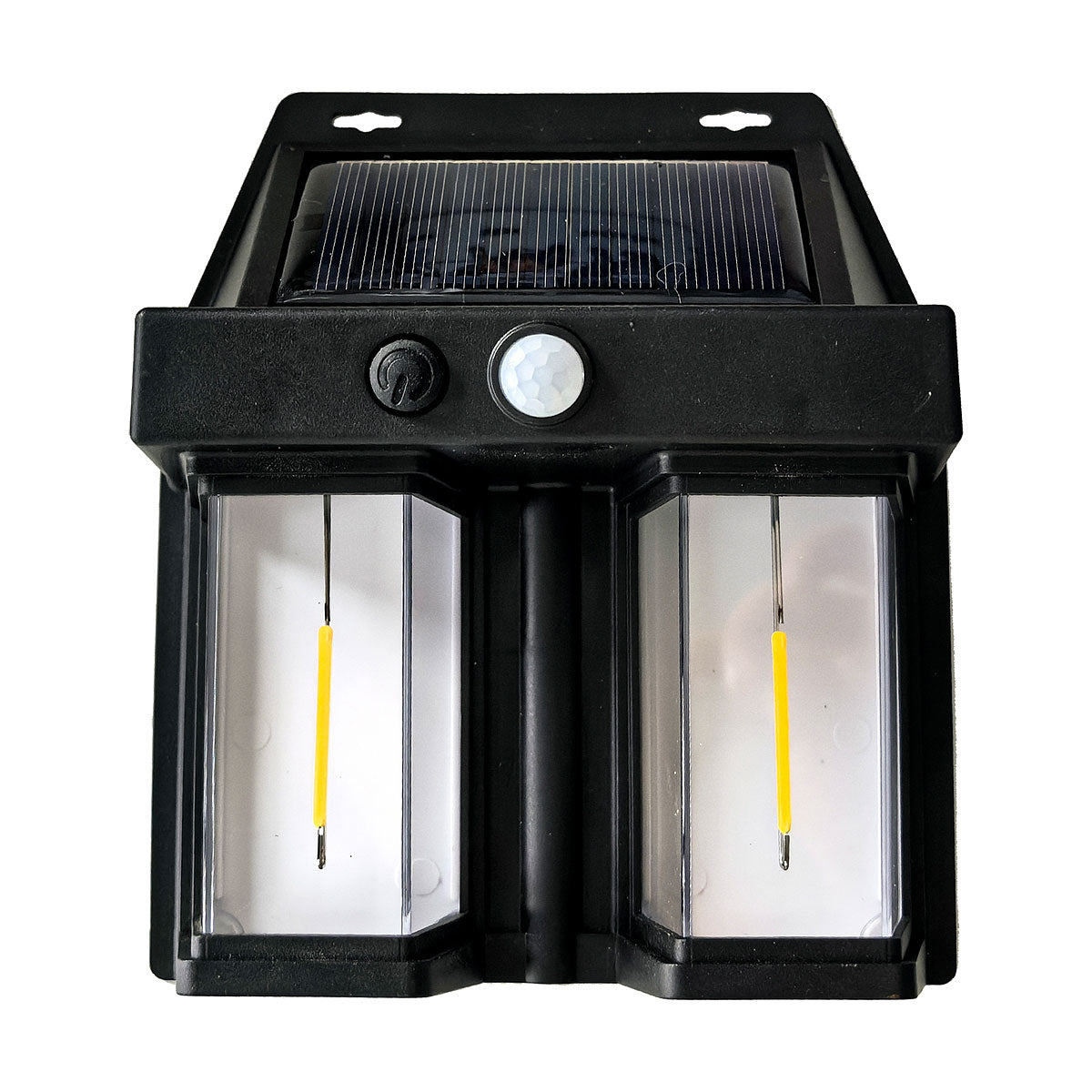 PIR Twin Bulb Solar Security Light