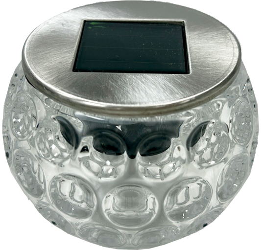 Solar Mini Glass Table Jar Assorted