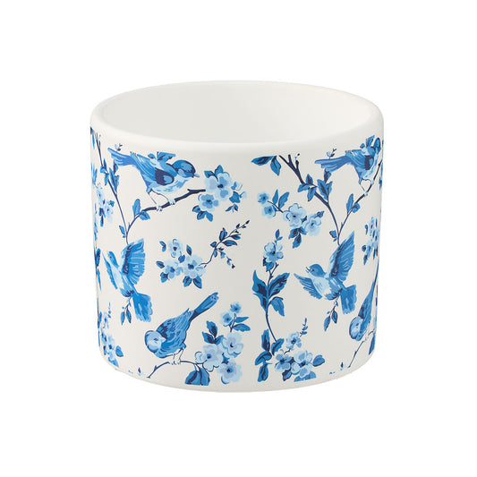 Flower Design Pot D14xH12cm