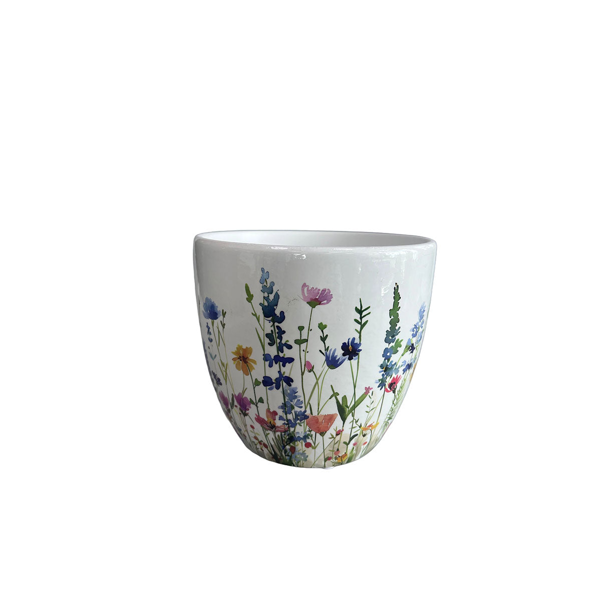 Flower Pot Medium D14xH12.5cm Assorted