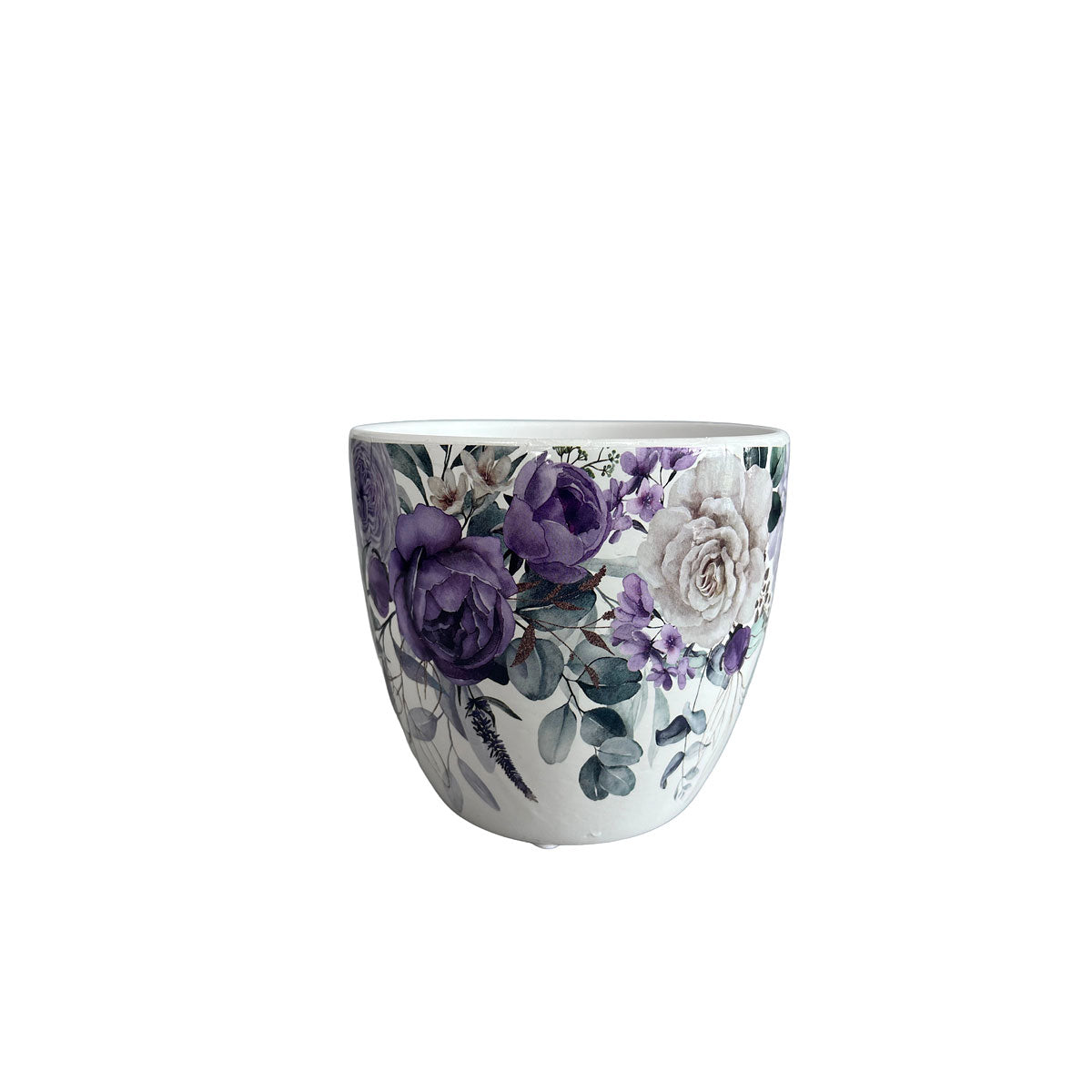 Flower Pot Medium D14xH12.5cm Assorted