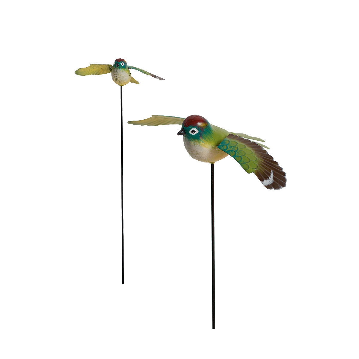 Metal Bird Stake Assorted
