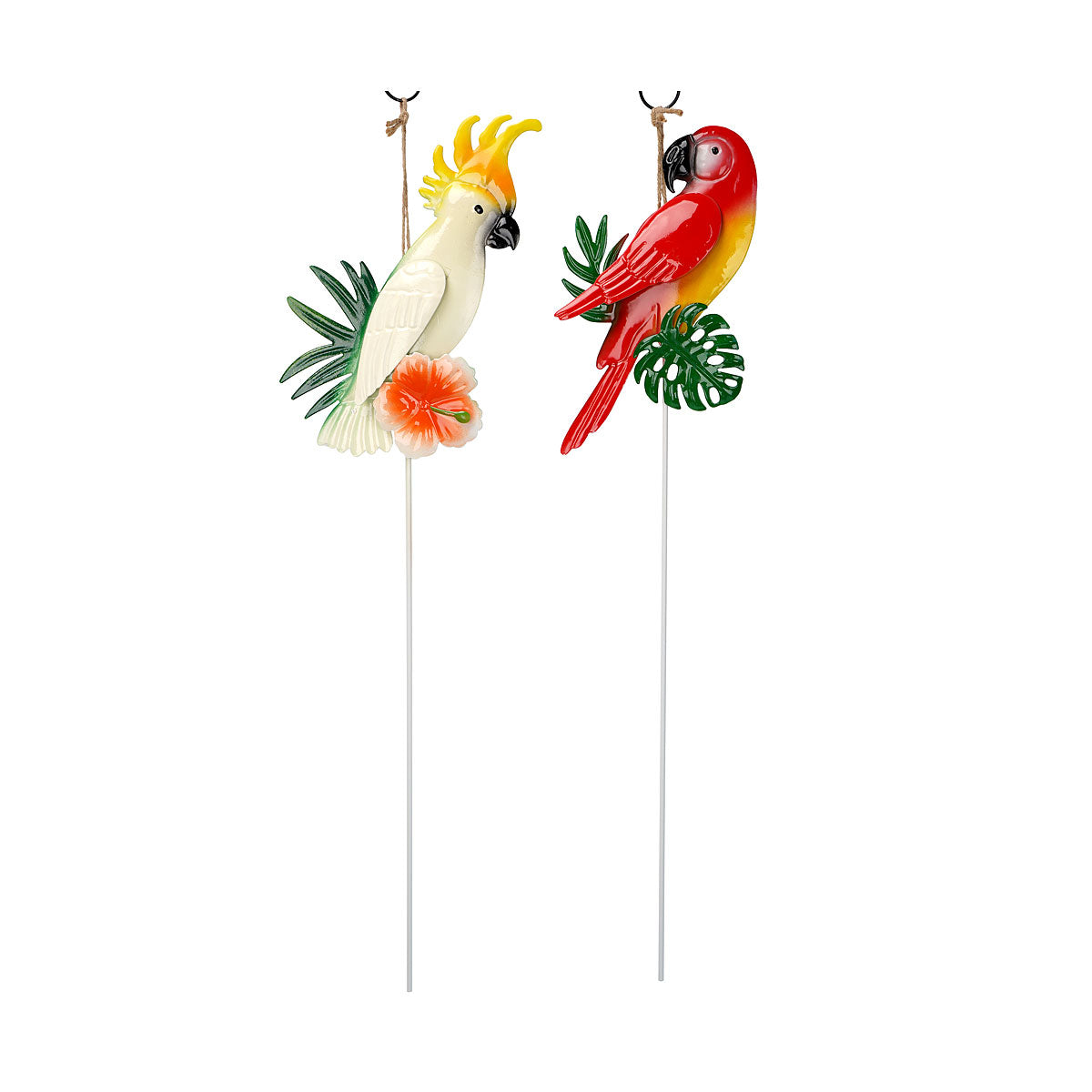 Metal Tropic Bird Garden Stake