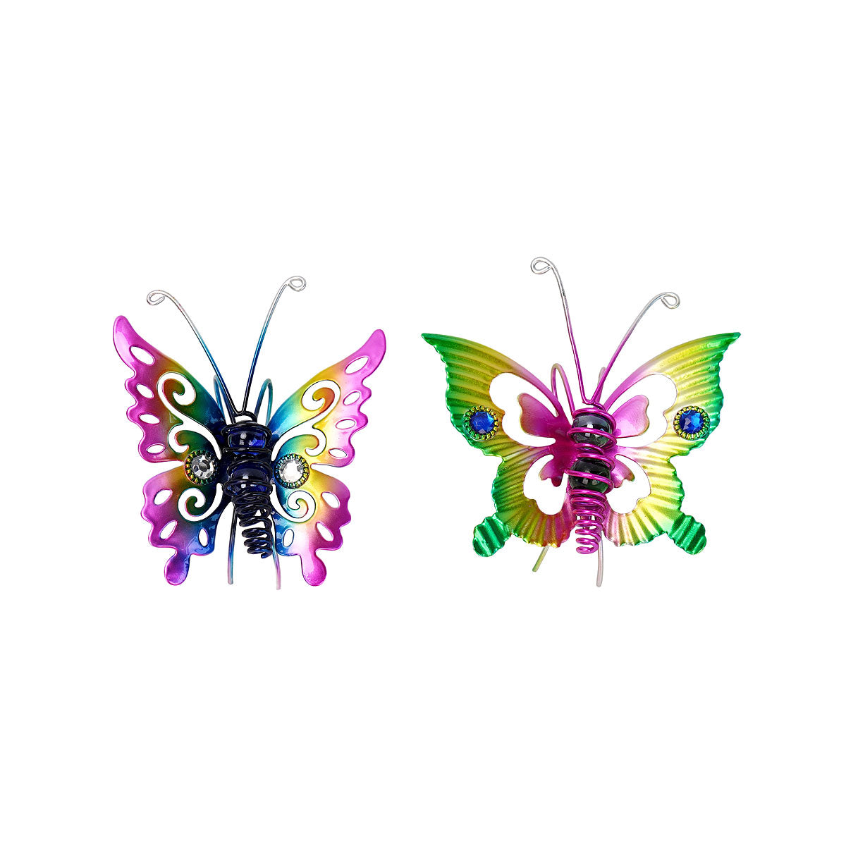 Butterfly Planter Metal Décor Assorted