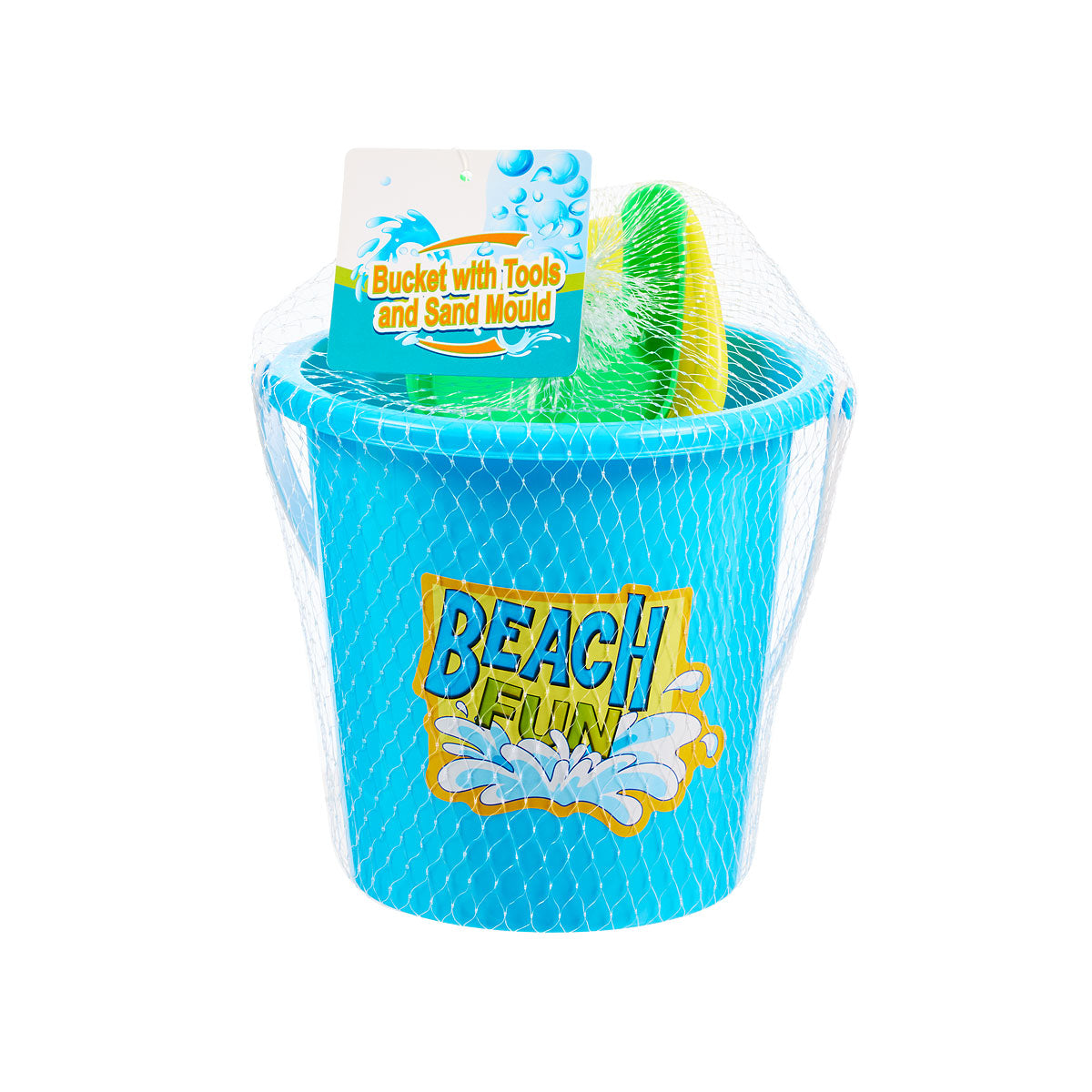 Beach Bucket With 3 Utensils