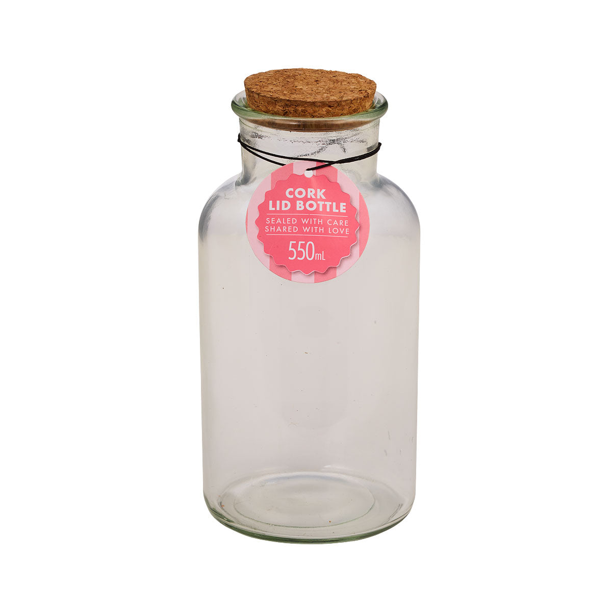 Cork Top Bottle 550mL