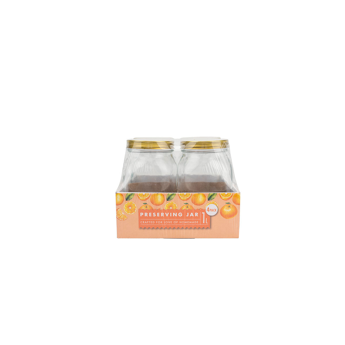 Preserving Jar 1L 4pk