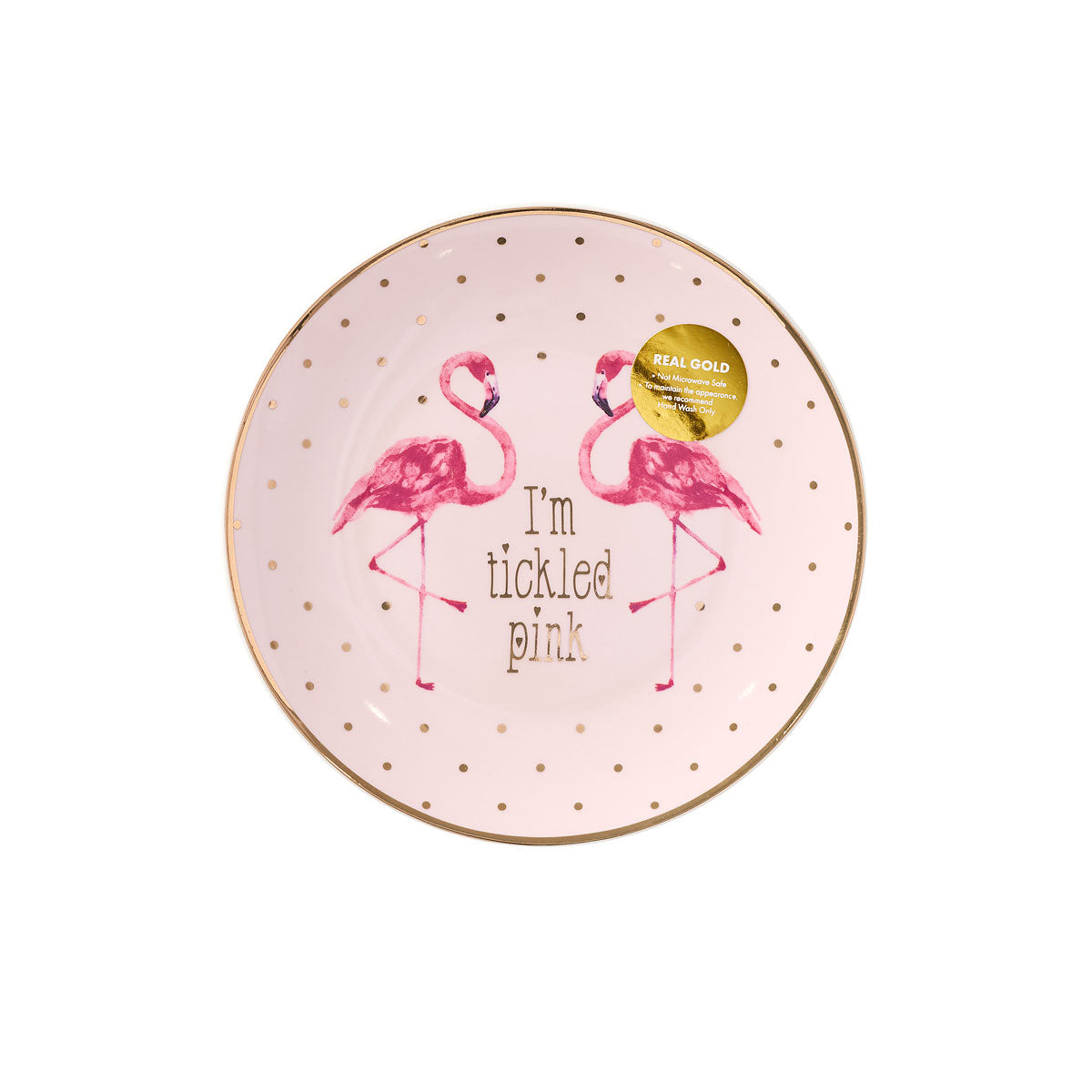 Flamingos Cake Plate Assorted