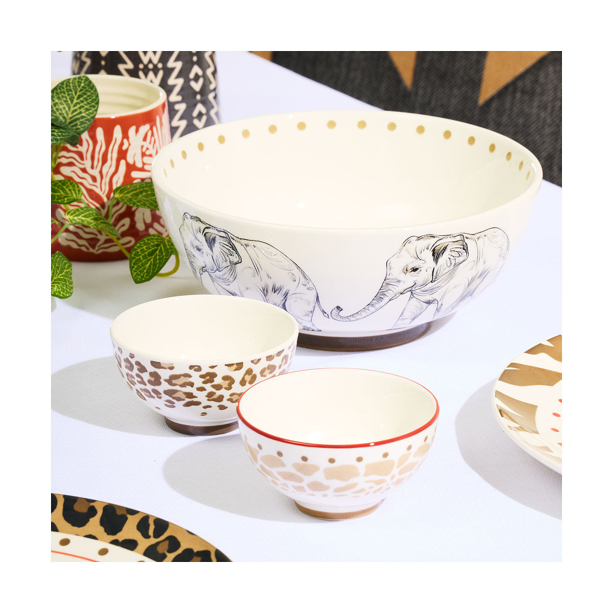 Safari Bowl Small Assorted
