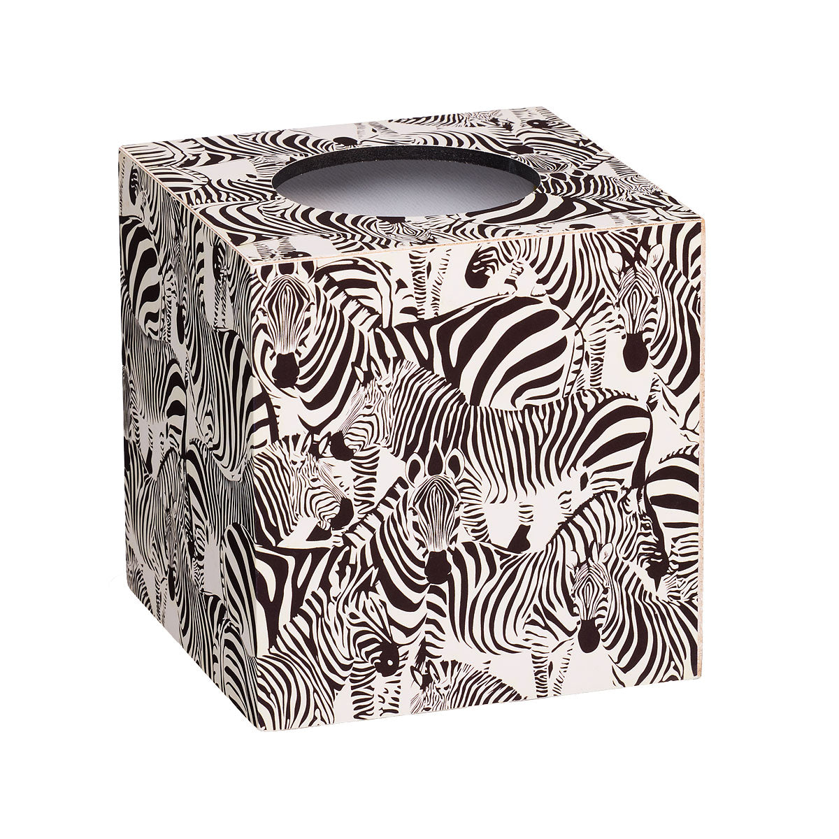 Zebra Tissue Box