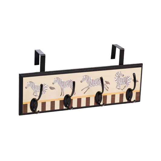 Zebra Over-The-Door Hook