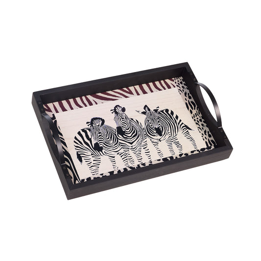 Zebra Tray Serving
