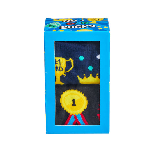 Dad Gift Socks 2pk Assorted