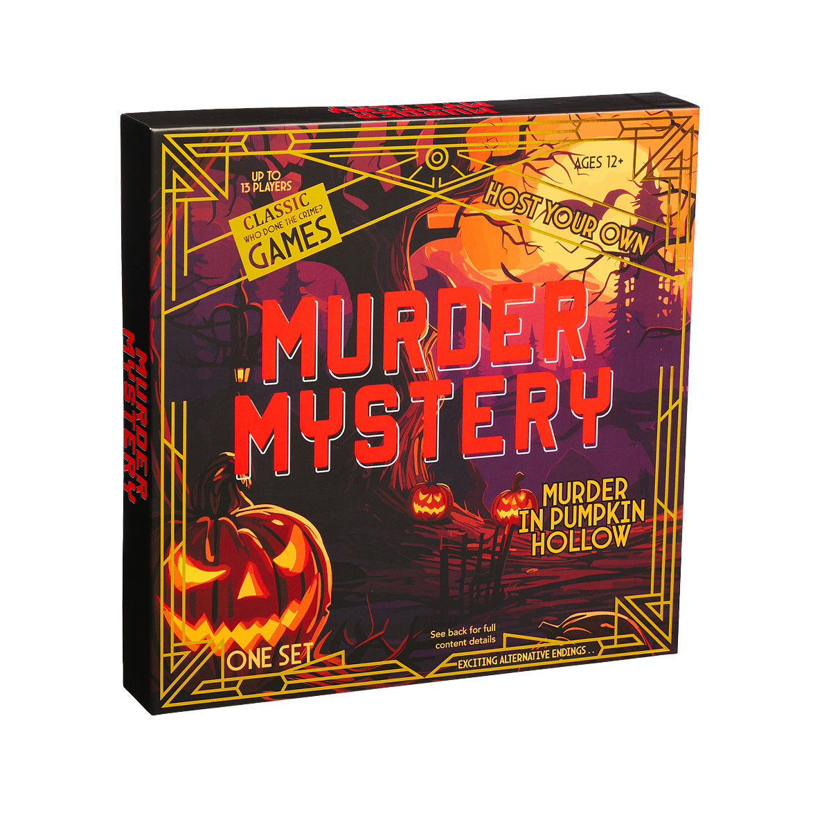 Murder Mystery Haunted Hallows Game
