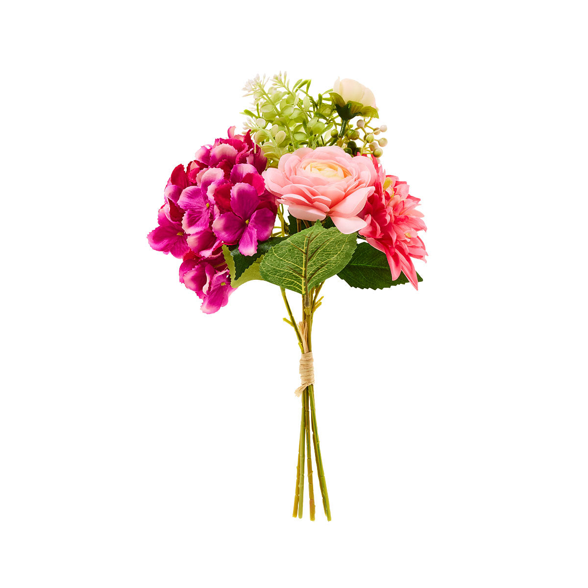 Faux Bunch Mixed Summer Time Yellow/Purple/Pink