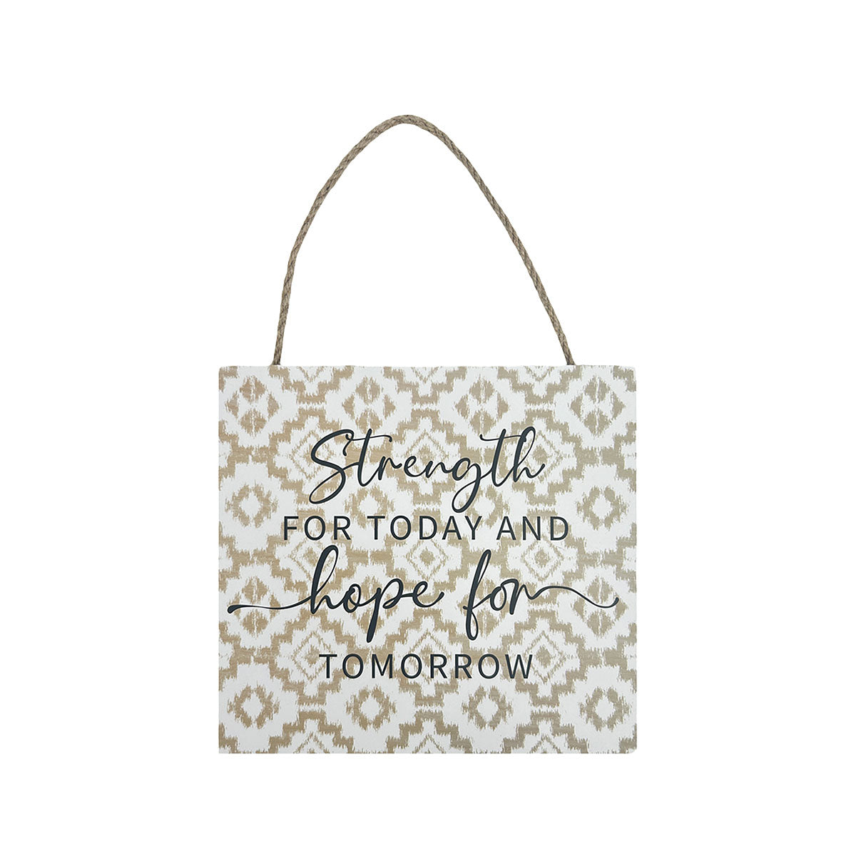 Hanging Plaque Brave/Strength