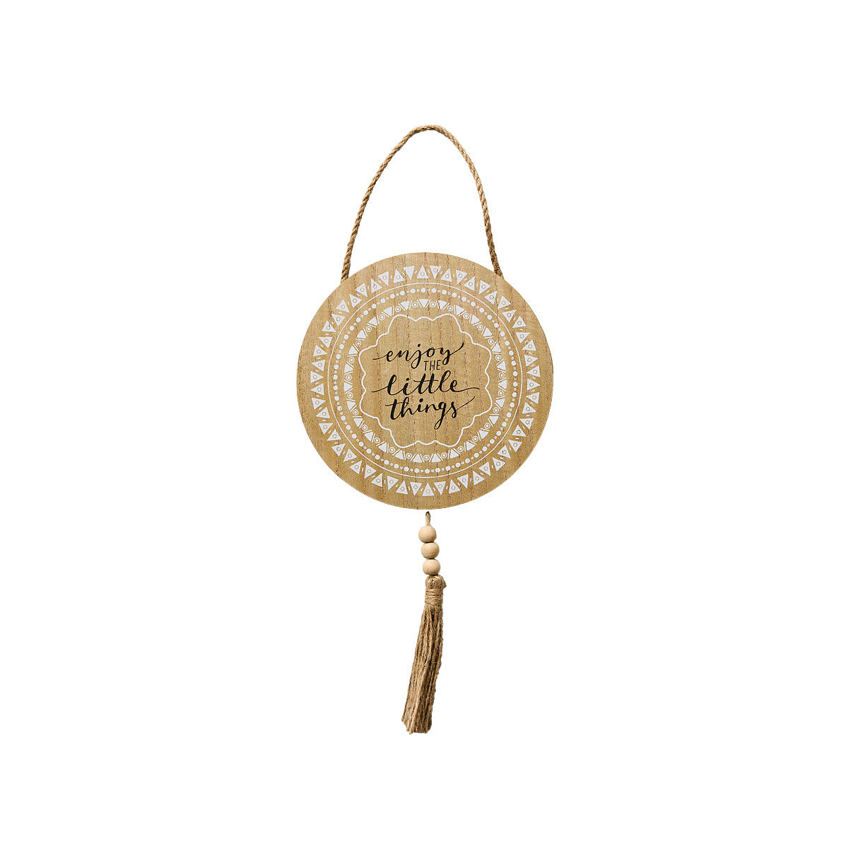 Hanging Plaque Enjoy/Positivity