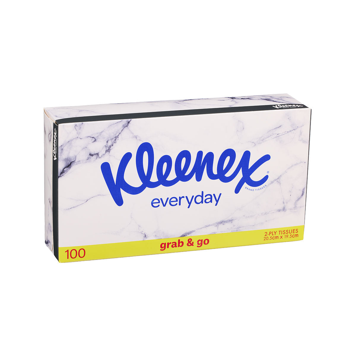 Kleenex Everyday Tissues Grab & Go 2ply 100pk