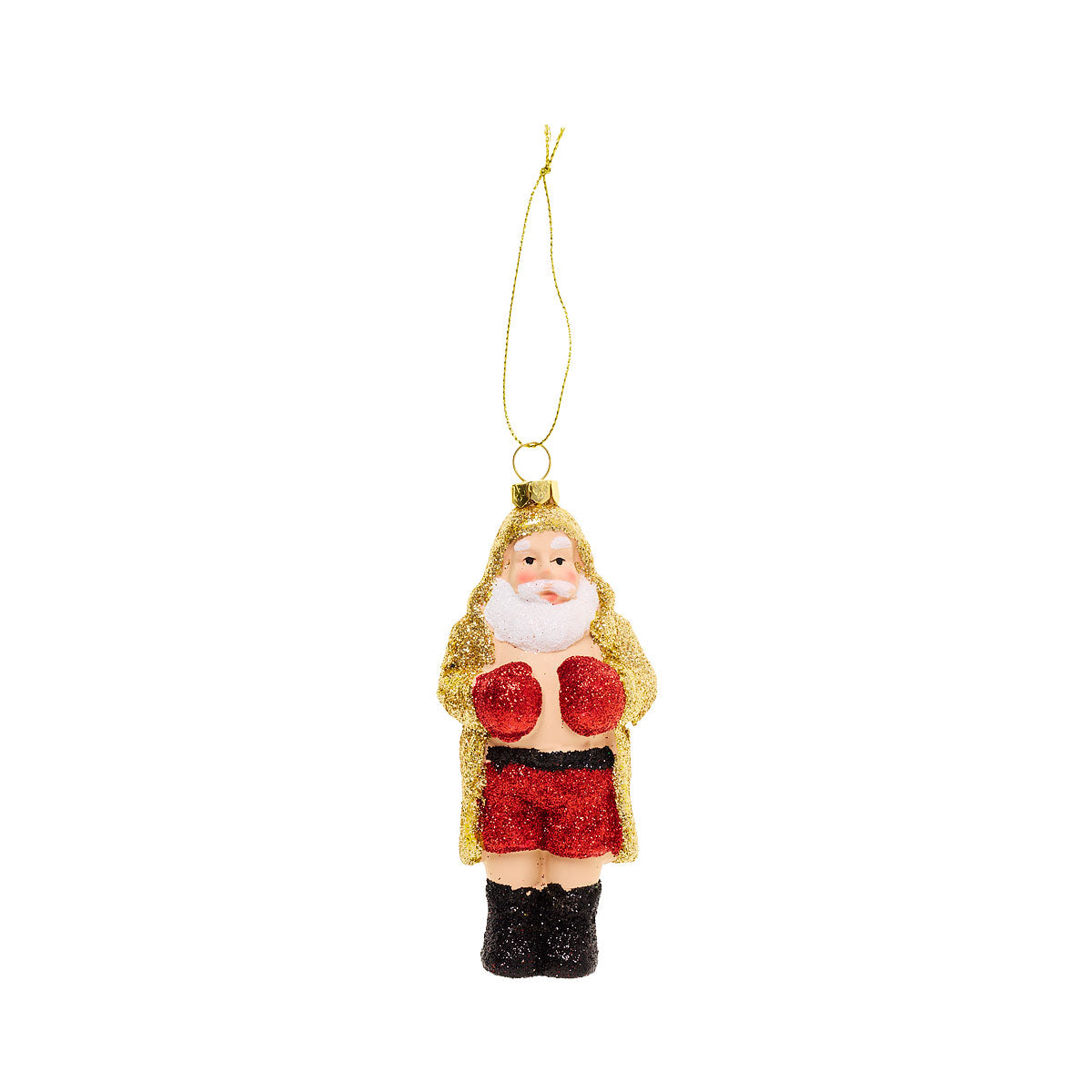 Christmas Tree Decoration Santa Glitter Sport