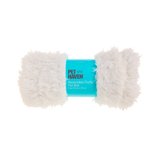 Reversible Fluffy Pet Mat 50x72cm