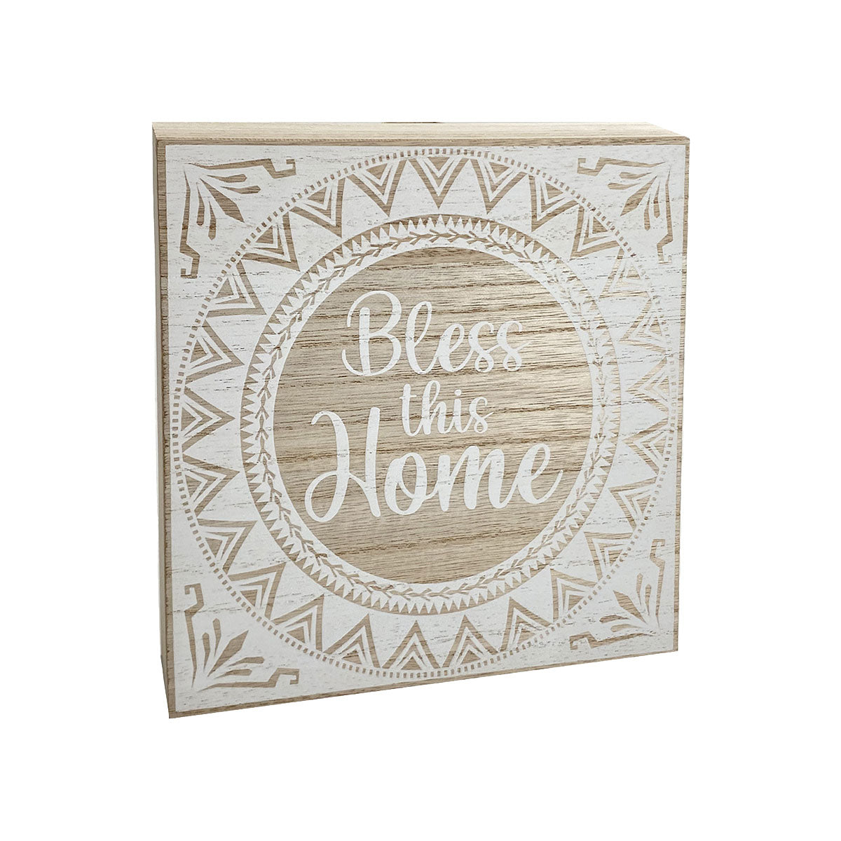 Tabletop Plaque Braver/Bless Home