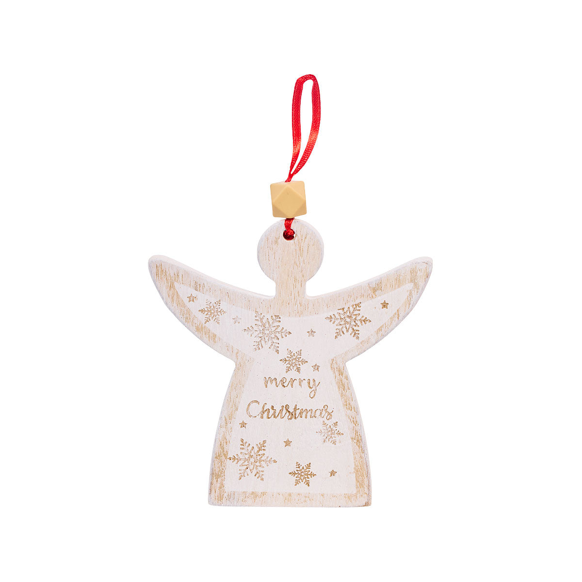 Christmas Tree Decoration Wooden Angel
