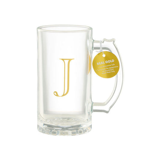 Monogram Beer Glass M/J/A