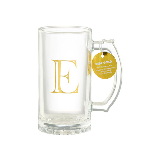 Monogram Beer Glass B/E/T