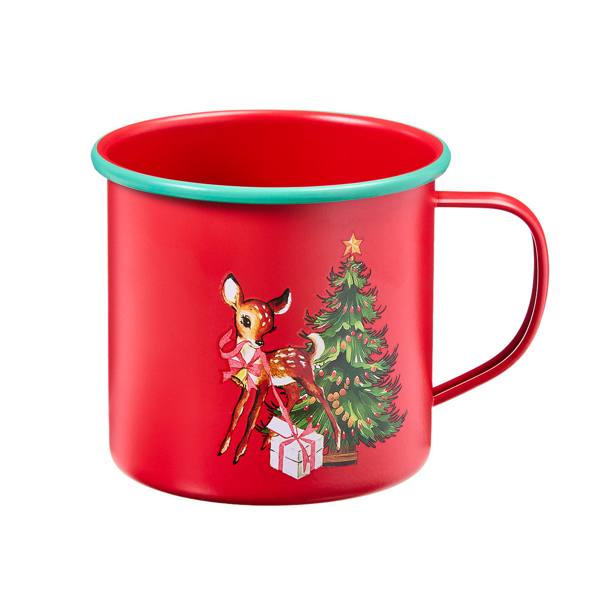 Christmas Metal Cup