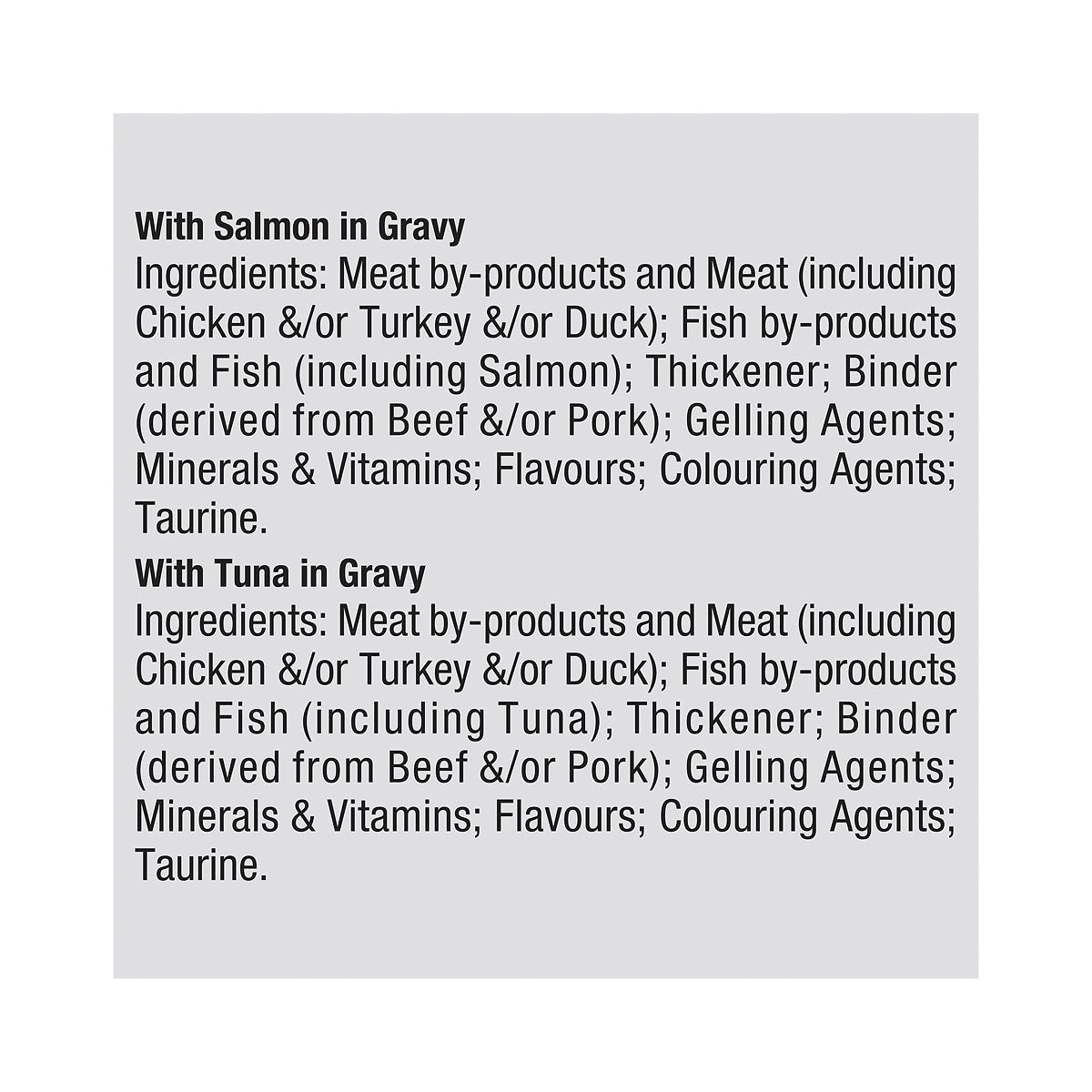 Dine Fresh & Fine Gravy Salmon & Tuna 6x50g