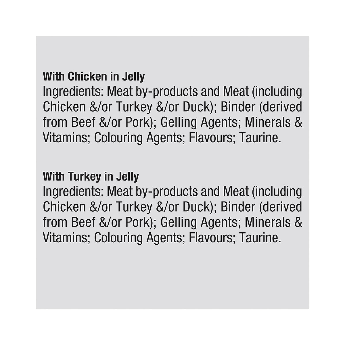 Dine Fresh & Fine Jelly Chicken & Turkey 6x50g