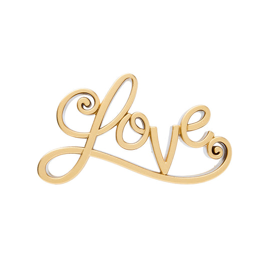 Tabletop Word Cheers/Love Gold