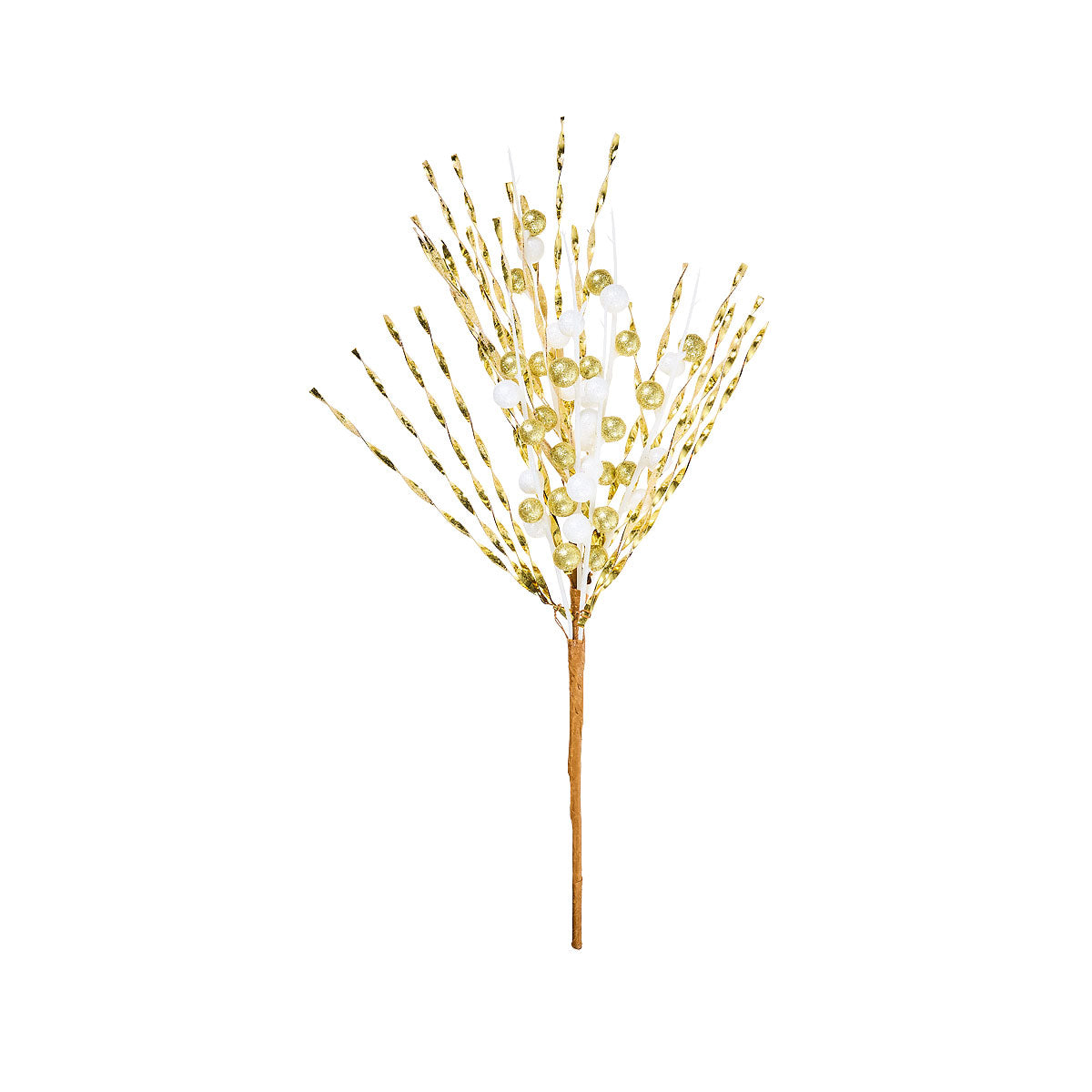 Christmas Two-Tone Glittered Clip