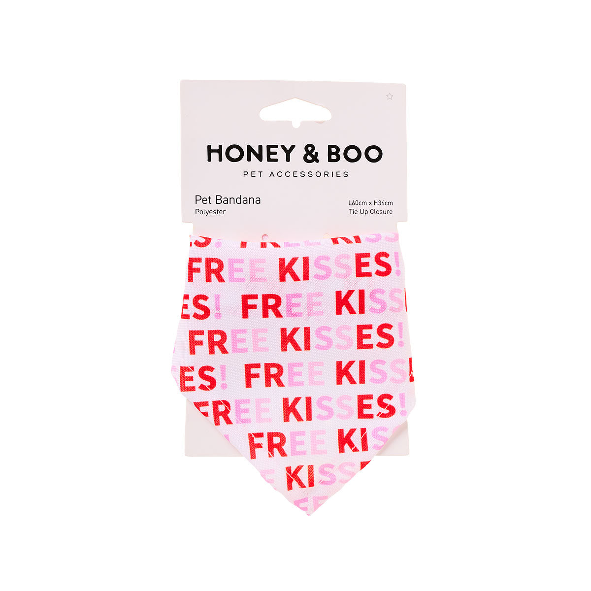 Honey & Boo Bandana Free Kisses