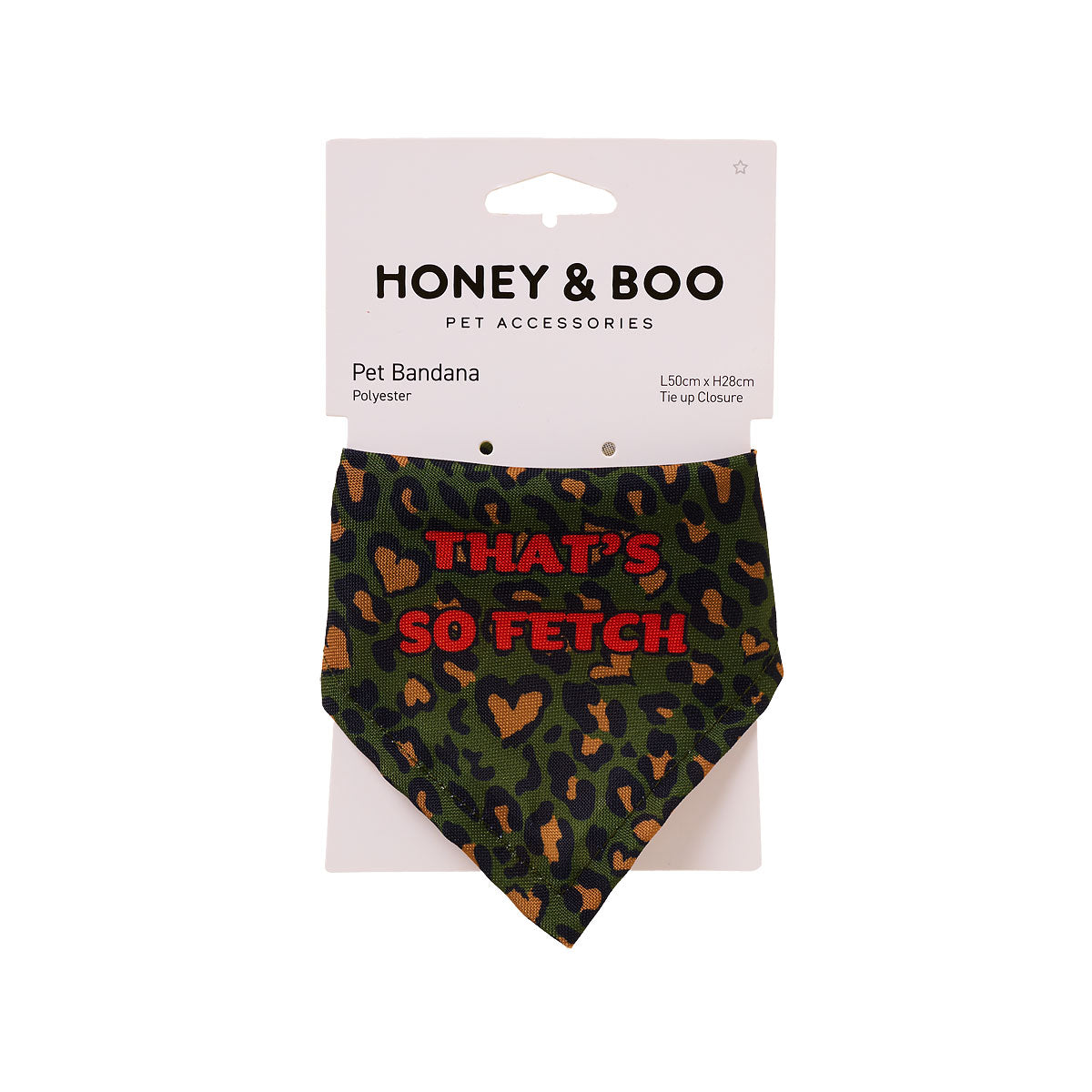 Honey & Boo Bandana Khaki Print