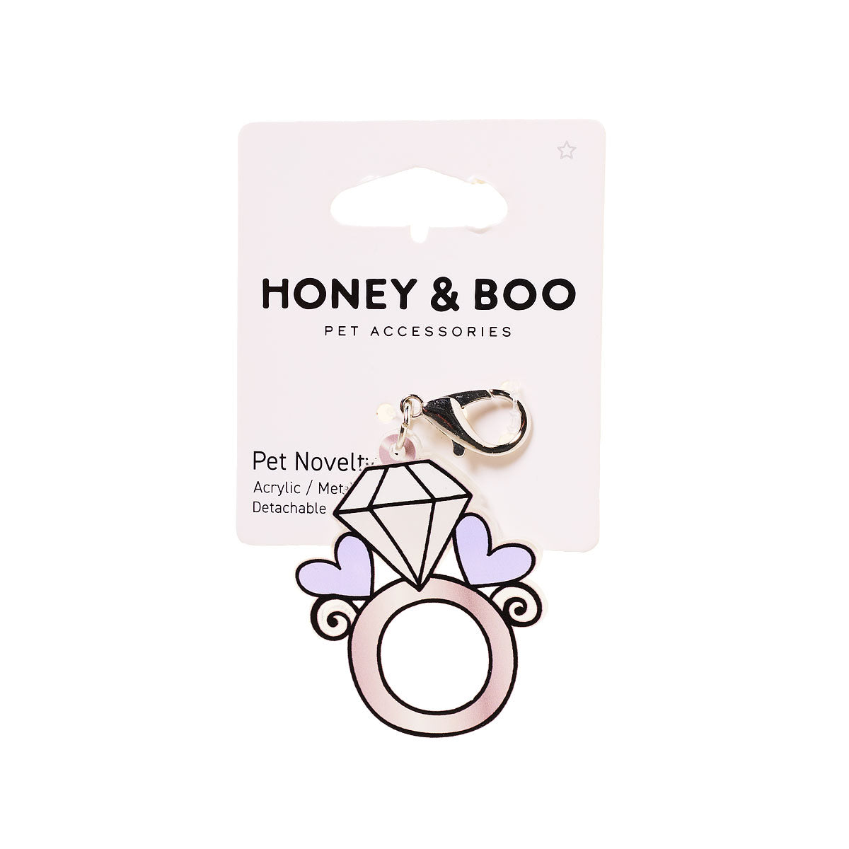 Honey & Boo Pet Tag Diamond Blue