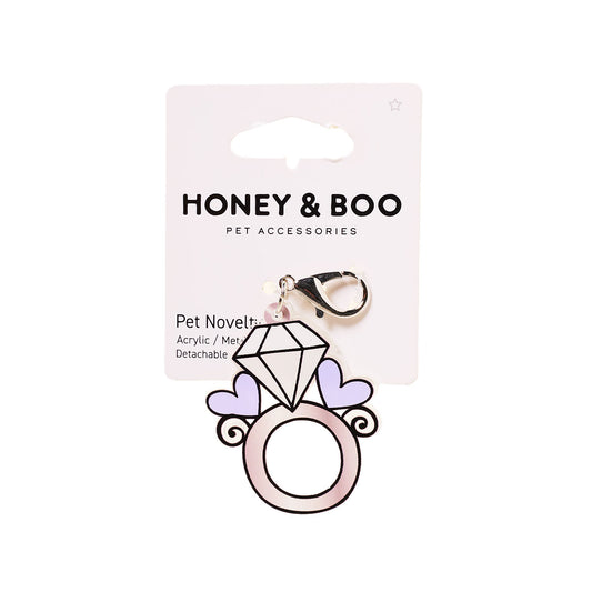Honey & Boo Pet Tag Diamond Blue
