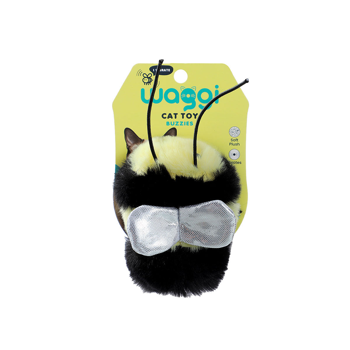 Waggi Cat Buzzies Bee & Bug Assorted