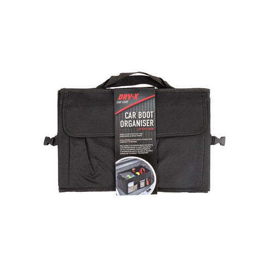 DRV-X Car Care Car Boot Organiser 53x37x24cm