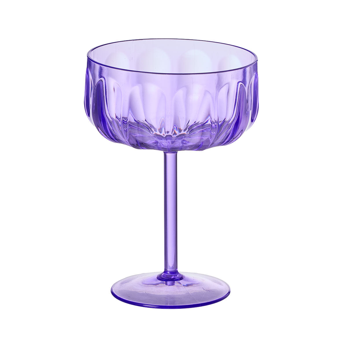 Gatsby Acrylic Coupe Glass Assorted